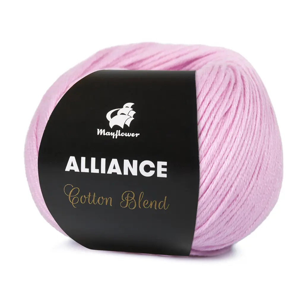 Alliance - Bomuld/acryl fra Mayflower Garn 14 Pastelrosa