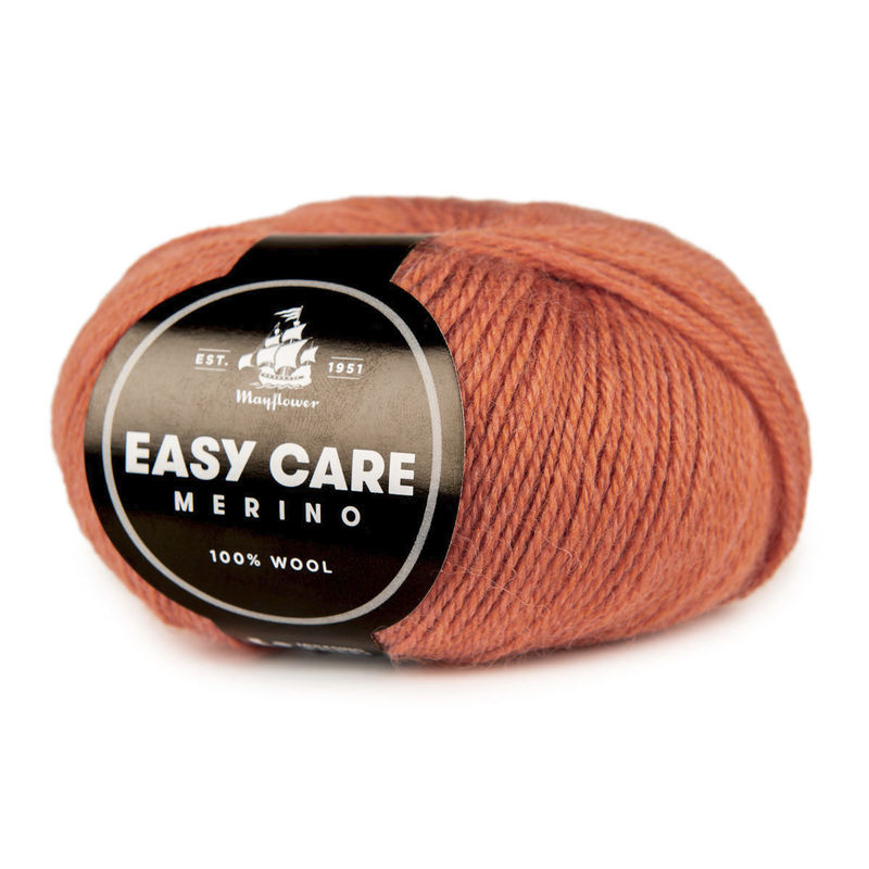 Easy Care - Merinould fra Mayflower Garn 47 Sienna