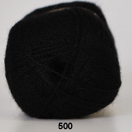 Alpaca 400 - Alpakka fra Hjertegarn 0500 Sort Sort