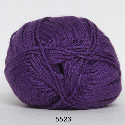 Blend - Bomuld/acryl fra Hjertegarn 5523 Lilla