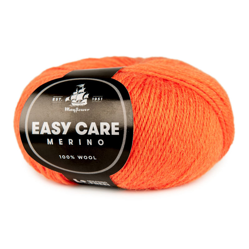 Easy Care - Merinould fra Mayflower Garn 56 Brændt okker
