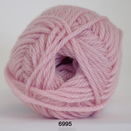 TILBUD Ragg - Uld/Nylon fra Hjertegarn 6995 Gammelrosa