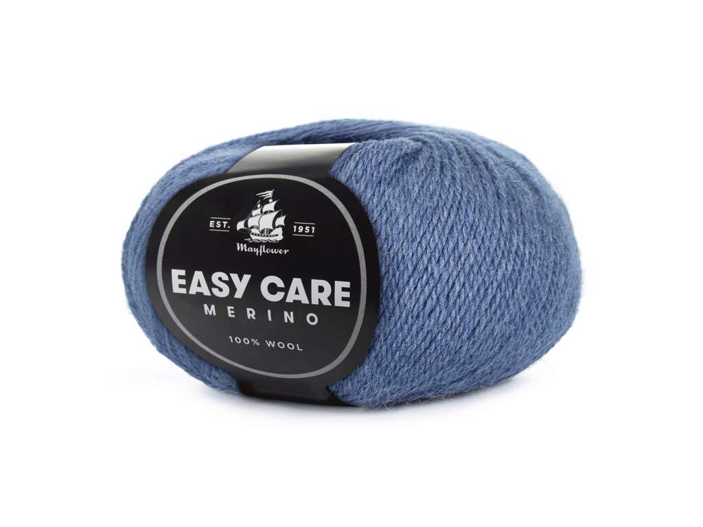Easy Care - Merinould fra Mayflower Garn 71 Gråblå