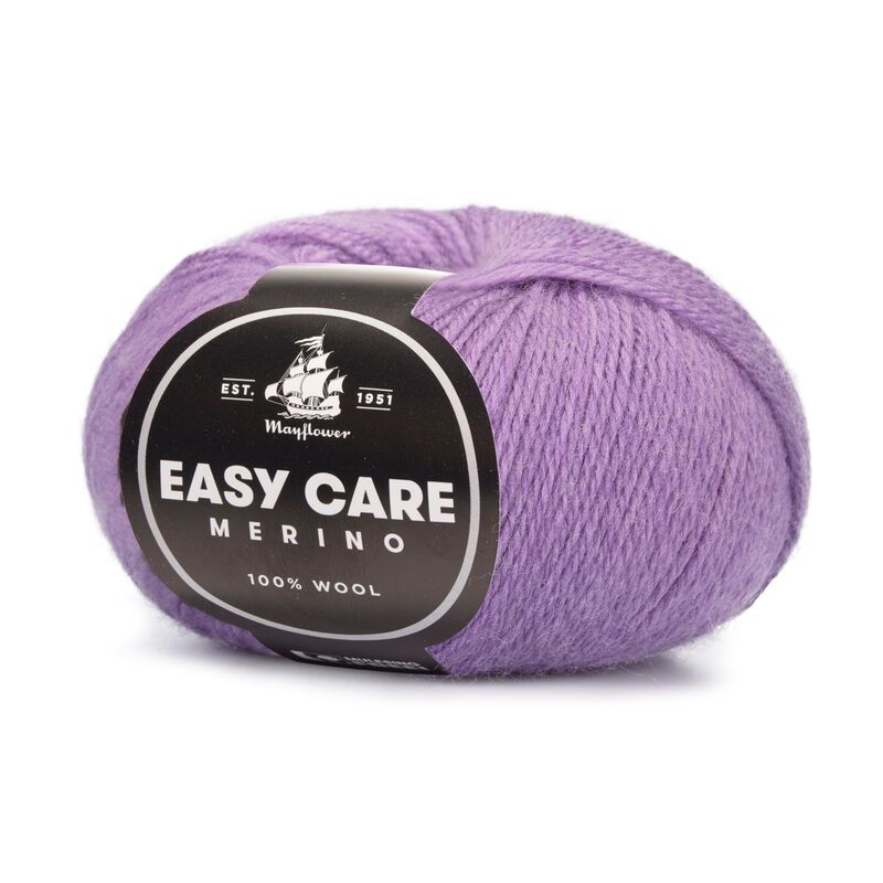 Easy Care - Merinould fra Mayflower Garn 72 Lilla druer