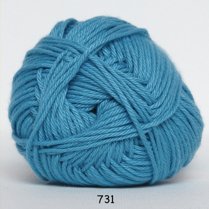Blend - Bomuld/acryl fra Hjertegarn 0731 Turkis