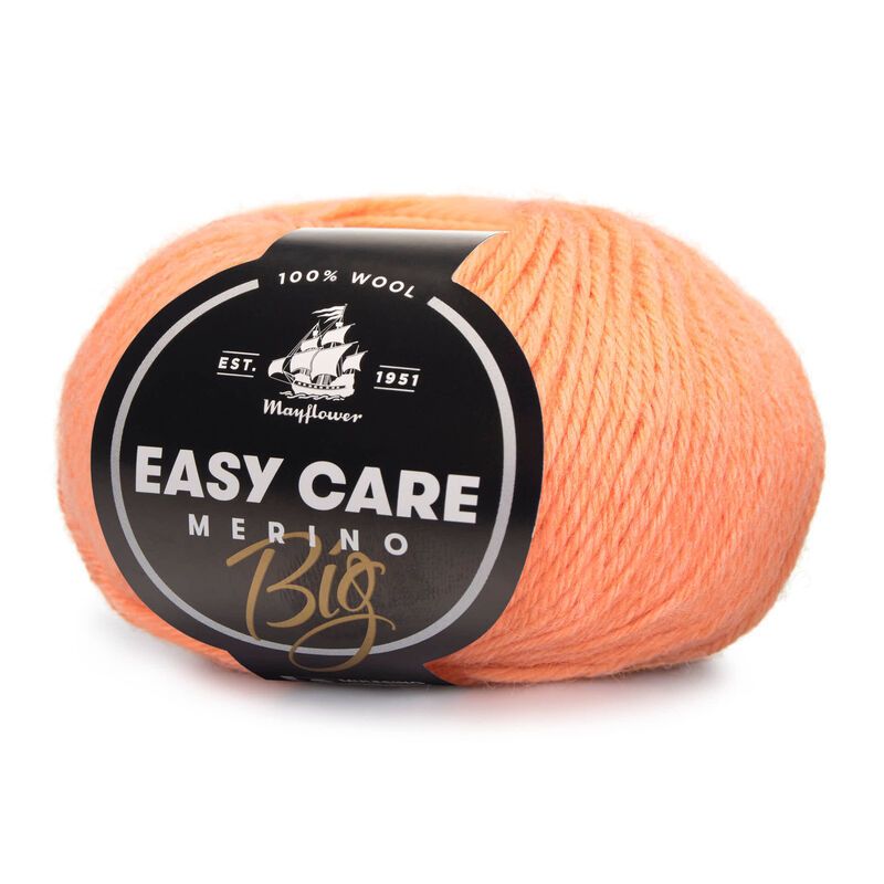 Easy Care - Merinould fra Mayflower Garn 80 Koral