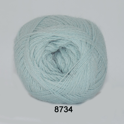 Alpaca 400 - Alpakka fra Hjertegarn 8734 Lys blå