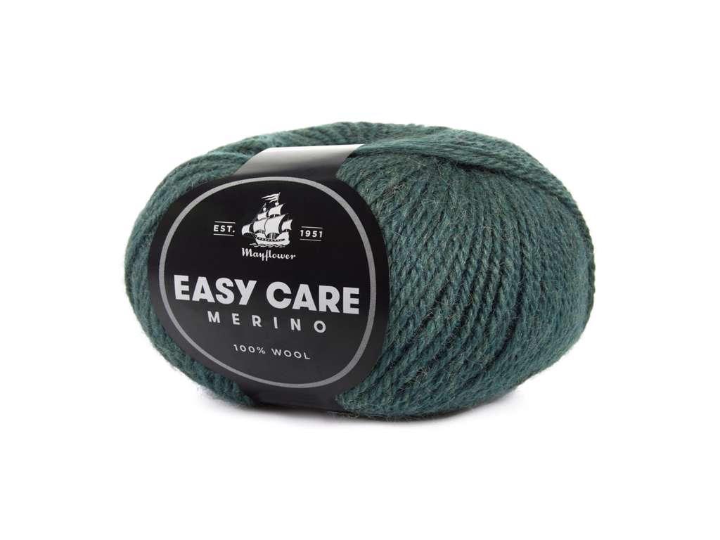Easy Care - Merinould fra Mayflower Garn 89 Grangrøn