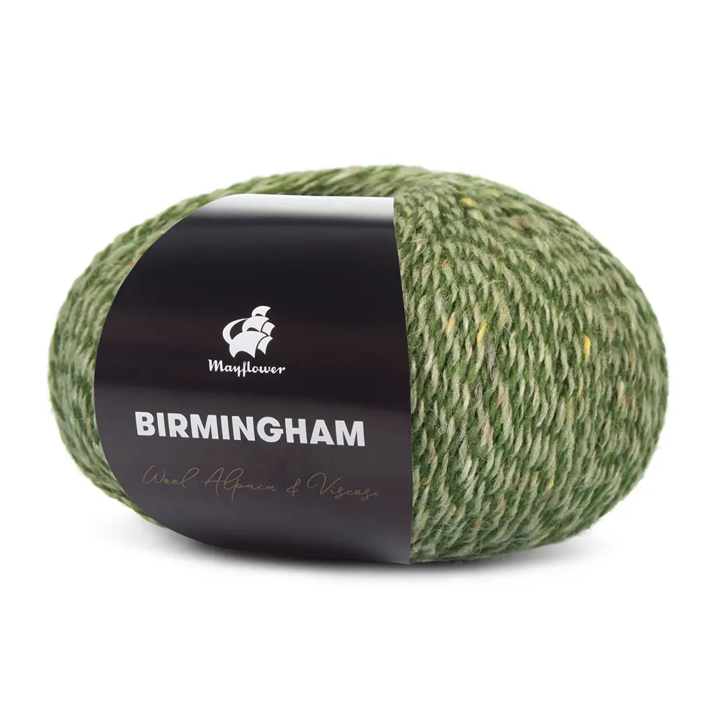 Birmingham - Uld, alpakka og viskose fra Mayflower 18 Bregne