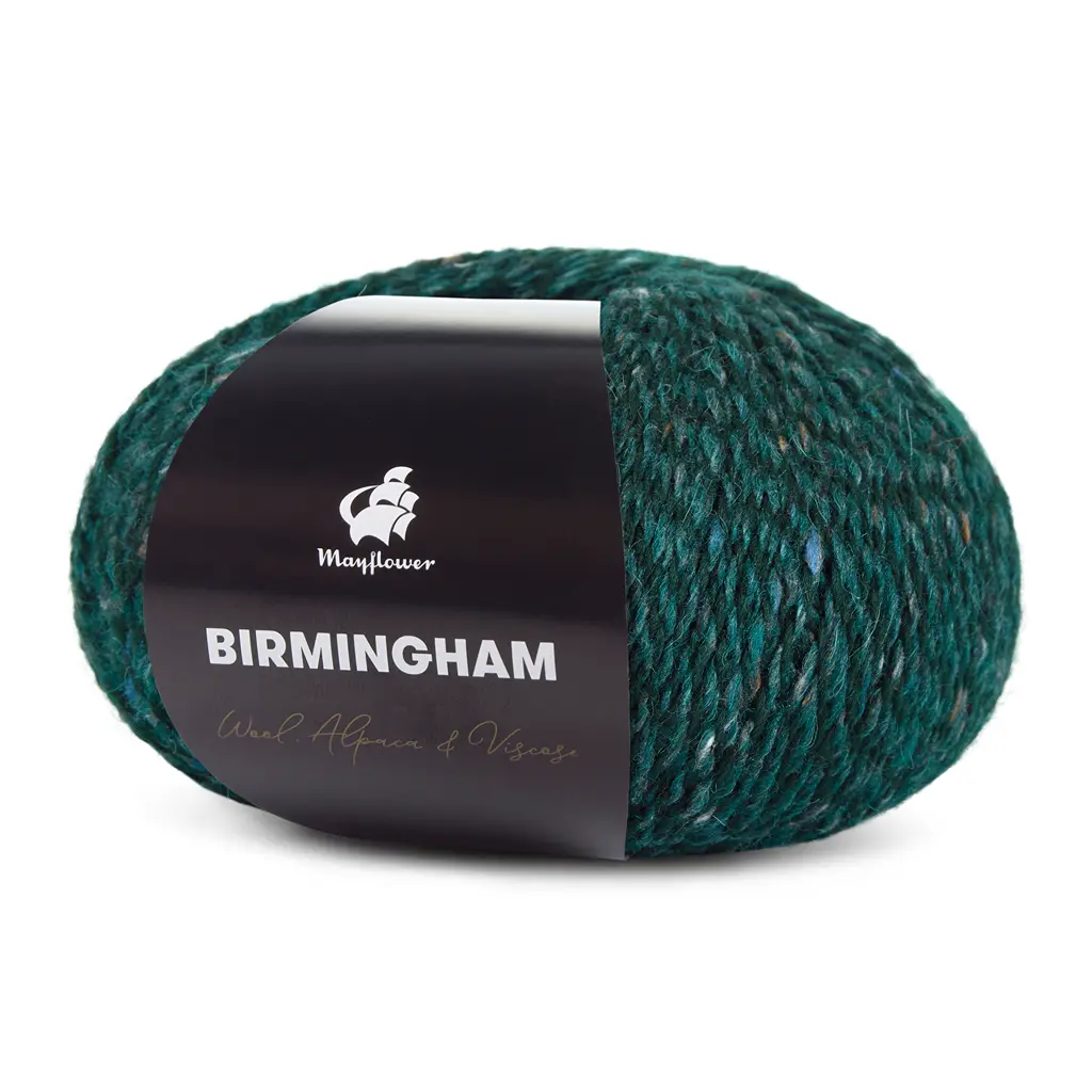 Birmingham - Uld, alpakka og viskose fra Mayflower 20 Cypress