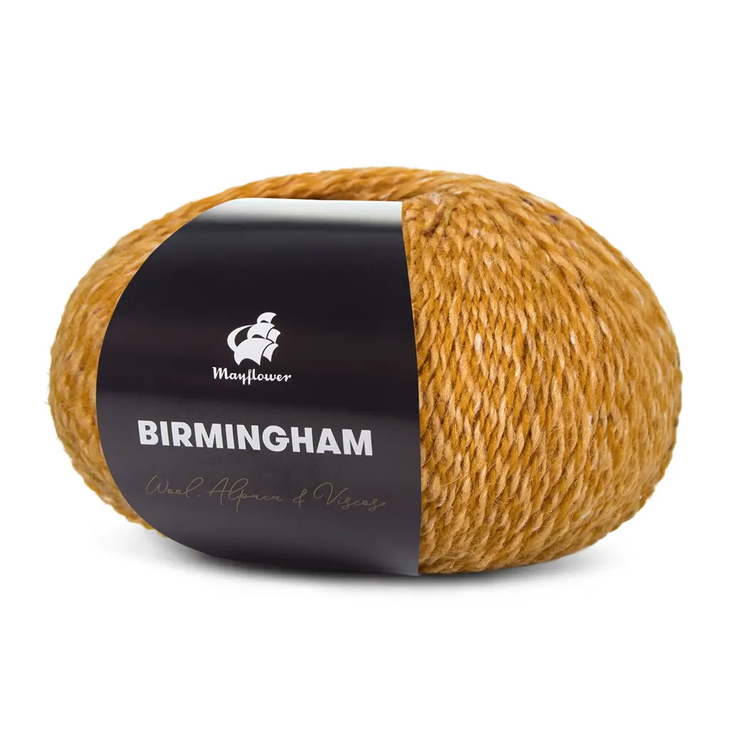 Birmingham - Uld, alpakka og viskose fra Mayflower 22 Honning