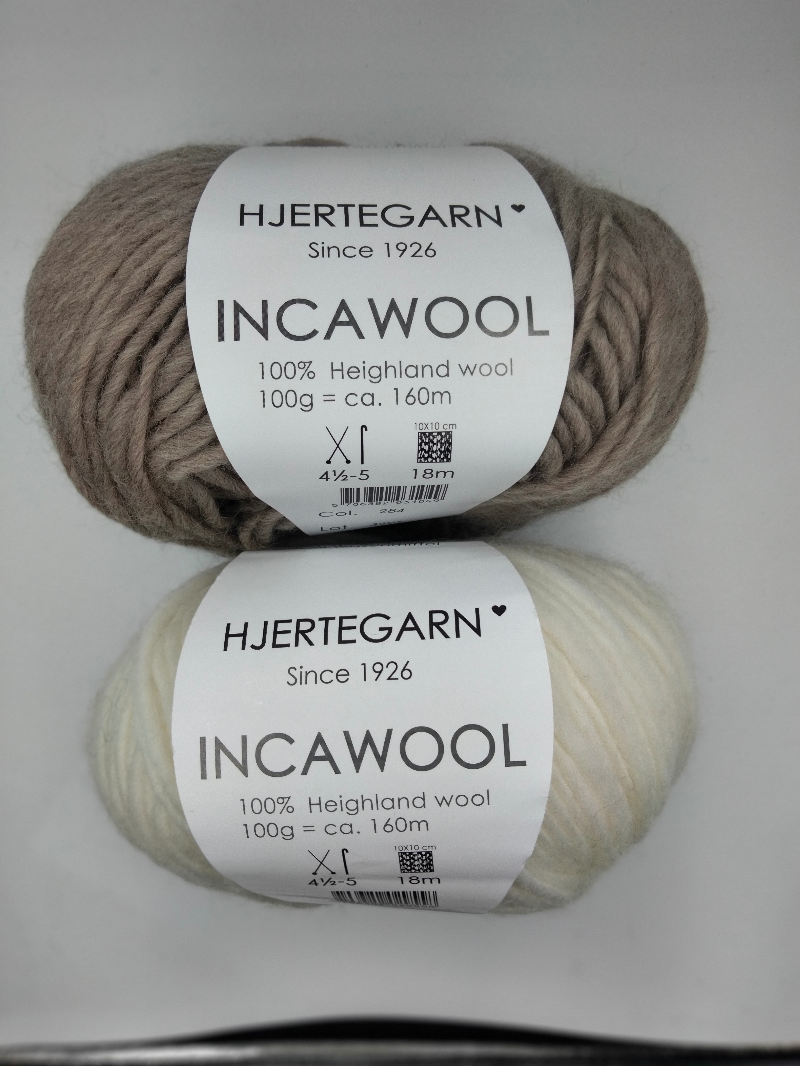 Incawool - Uldgarn fra Hjertegarn 1536 Rust