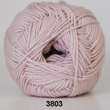 Lana Cotton 212 - Uld/Bomuld fra Hjertegarn 3803 Gammelrosa
