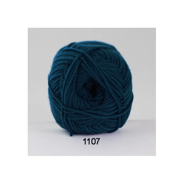 Babywool Trunte Merino - Merinould fra Hjertegarn 1107 Petrol
