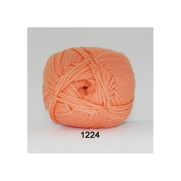 Babywool Trunte Merino - Merinould fra Hjertegarn 1224 Fersken