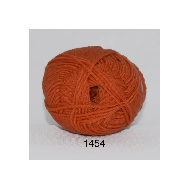 Babywool Trunte Merino - Merinould fra Hjertegarn 1454 Orange