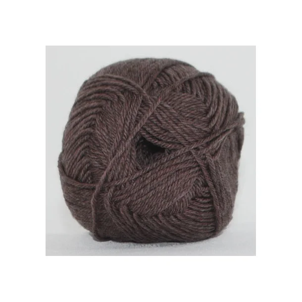 Babywool Trunte Merino - Merinould fra Hjertegarn 211 Chokolade