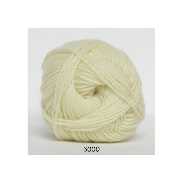 Babywool Trunte Merino - Merinould fra Hjertegarn 3000 Citronglasur