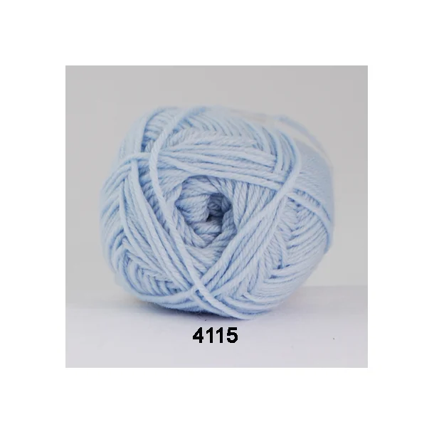 Babywool Trunte Merino - Merinould fra Hjertegarn 4115 Babyblå