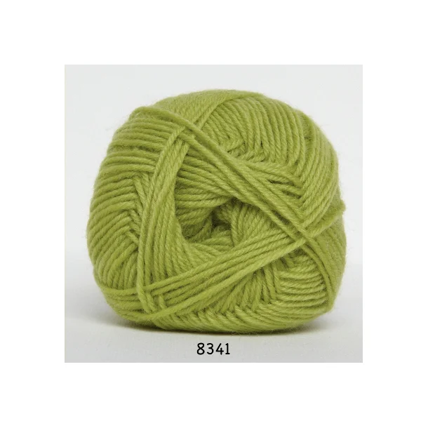 Babywool Trunte Merino - Merinould fra Hjertegarn 8341 Limegrøn