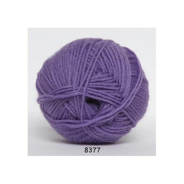 Babywool Trunte Merino - Merinould fra Hjertegarn 8377 Lavendel