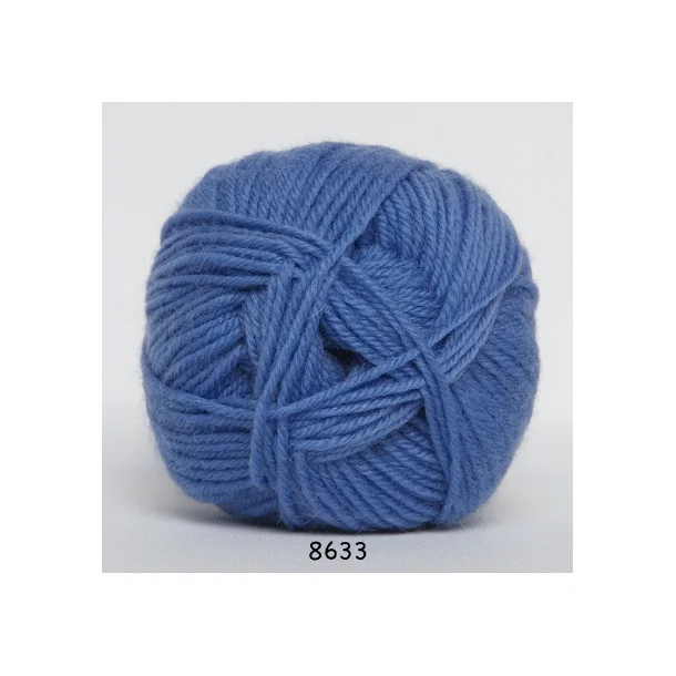 Babywool Trunte Merino - Merinould fra Hjertegarn 8633 Himmelblå