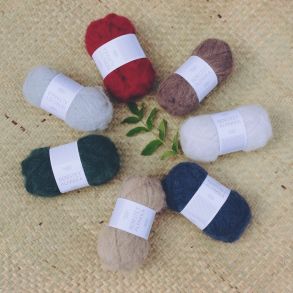   Brstet Alpakka - Alpakka/nylon fra Sandnes Garn