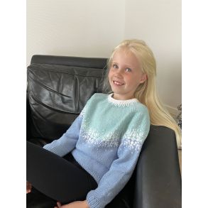 2649 Isa Sweater strikket i All Seasons fra Hjertegarn