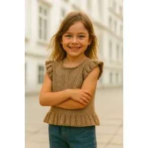 Ilskov B�rnebluse 2772 fra Hjertegarn