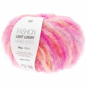 Fashion Light Luxury Hand-dyed - Hndfarvet alpakka fra Rico Design