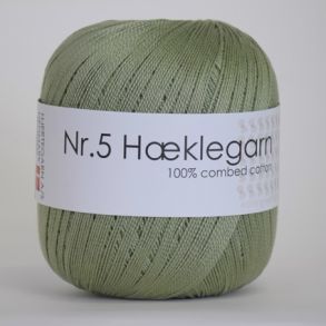 Hklegarn Nr. 5 - Merceriseret/bomuld fra Hjertegarn