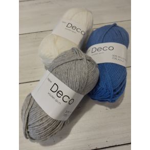 Deco Woolen - Uld/Acryl fra Hjertegarn