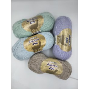 Alpaca 400 - Alpakka fra Hjertegarn