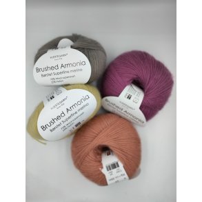 Brushed Armonia - Uld/Nylon fra Hjertegarn