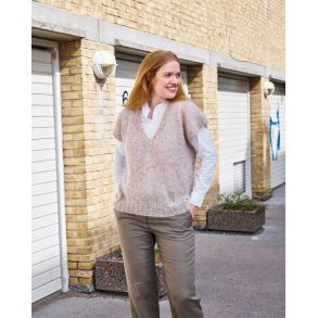 Oversized Vest 893280 fra Permin