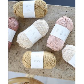 Duo - Merinould/pima bomuld fra Sandnes Garn