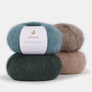 Cassandra Alpakka/Silke/Uld fra Mayflower