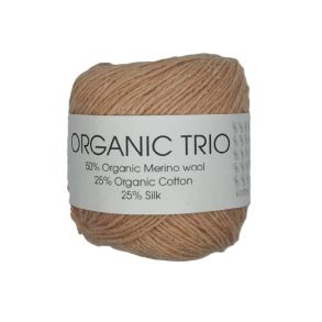Organic Trio - kologisk/Silke/Merinould/Bomuld fra Hjertegarn