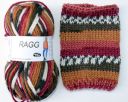 1268 Rød/brun multi