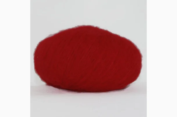 Brushed Baby Alpaca - Alpaca/Uld/Nylon fra Hjertegarn 2060 Rød
