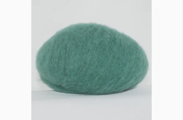 Brushed Baby Alpaca - Alpaca/Uld/Nylon fra Hjertegarn 8908 Petrol