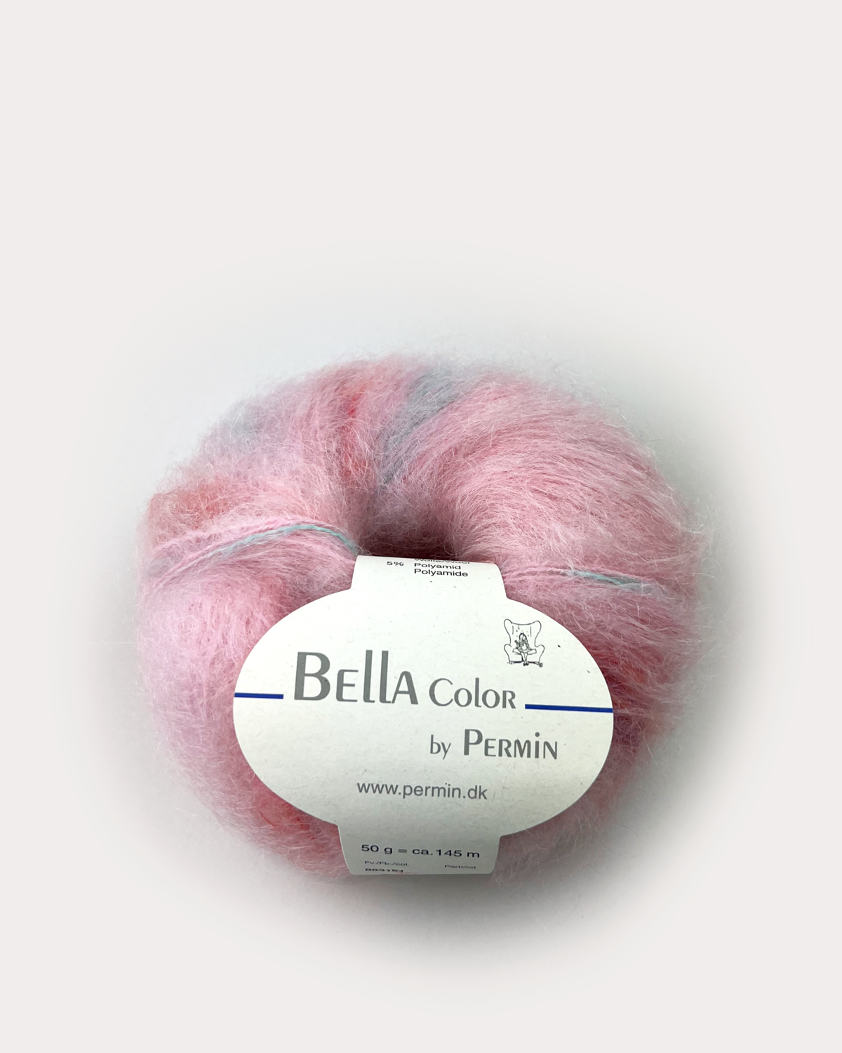 Bella Color fra Permin Sart rosa 84