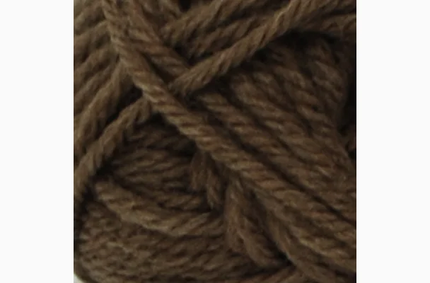 Deco Woolen - Uld/Acryl fra Hjertegarn 8120 Mørk Brun