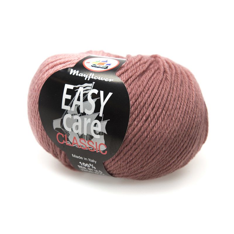 Easy Care Classic - Merinould fra Mayflower Garn 295 Gammelrosa