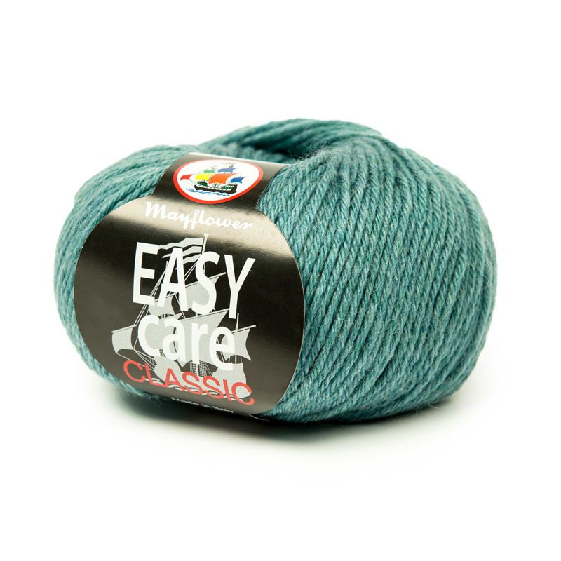 Easy Care Classic - Merinould fra Mayflower Garn 299 Mørk Aquamarine