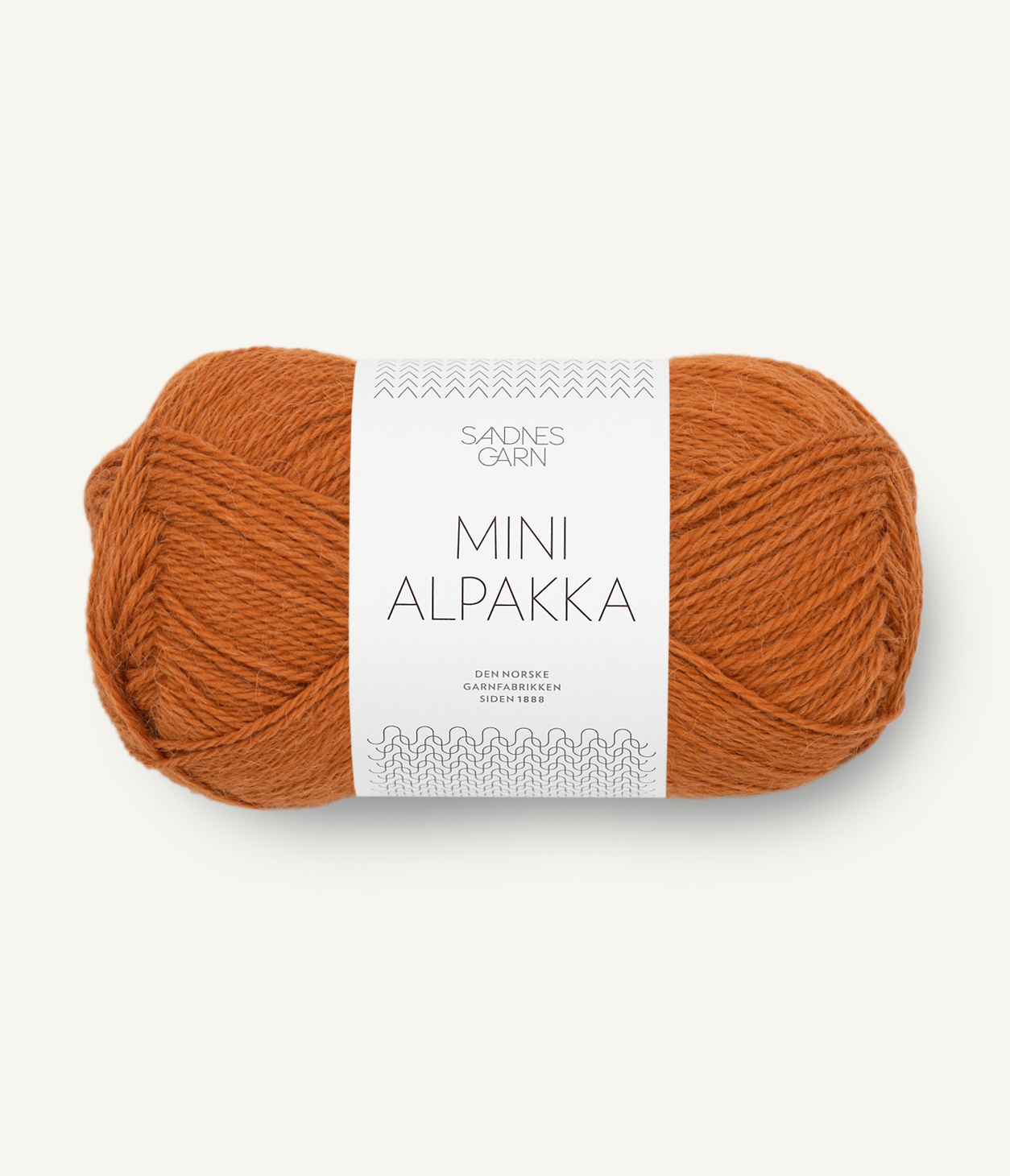 TILBUD Mini alpakka fra Sandnes Garn Rust 3525X