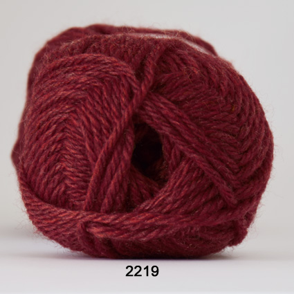 TILBUD Ragg - Uld/Nylon fra Hjertegarn 2219 Rust meleret